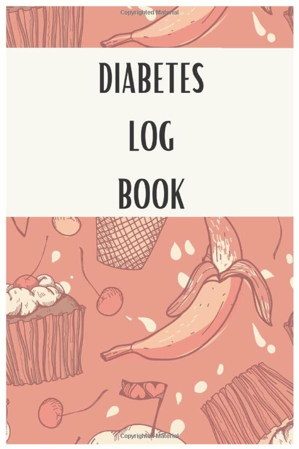 DIABETES LOG BOOK Blood Sugar Recording Book, Diabetes Tracking