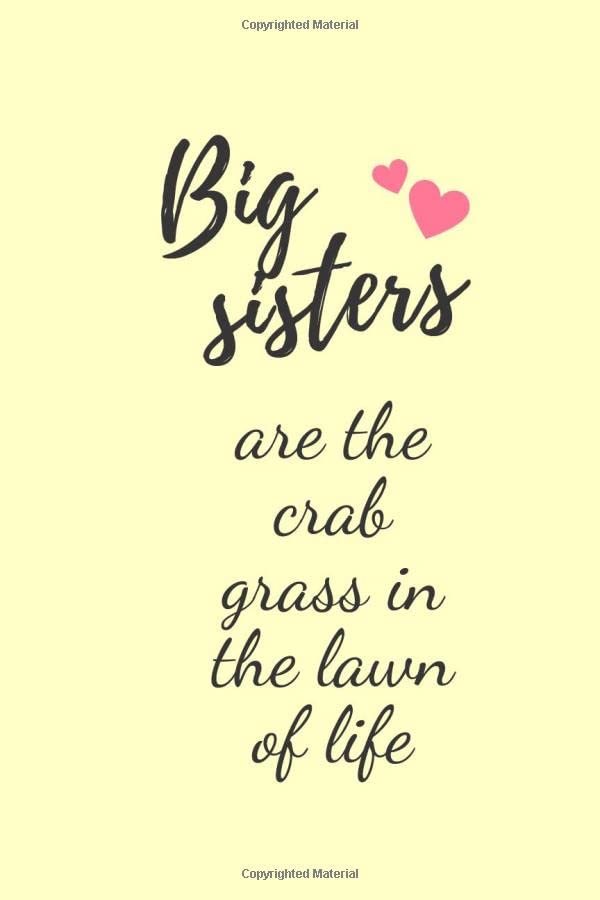 A sister’s love is priceless.: 120 pages Journal Blank lined gift for