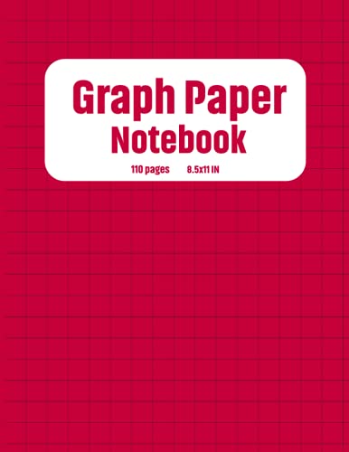 Graph Paper Notebook: Grid Paper journal Perfect Gift For Math And ...