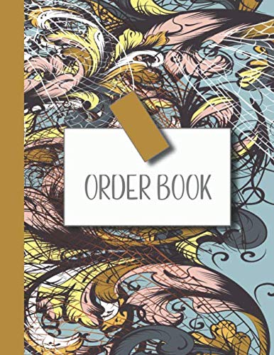 Order book: Deluxe order book - The large record book to keep track of ...