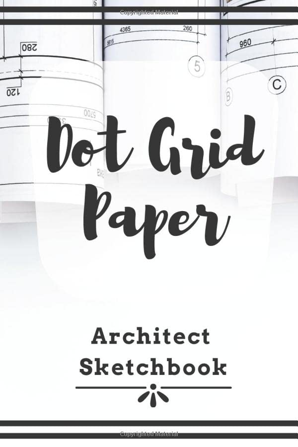 Architect Sketchbook Dot Grid Sketchbook for Architectural Planning