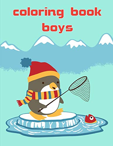 Coloring Book Boys: Coloring Pages Christmas Book, Creative Art
