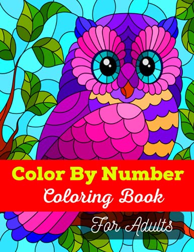 Color By Number Coloring Book For Adults: Color By Number Coloring Book ...
