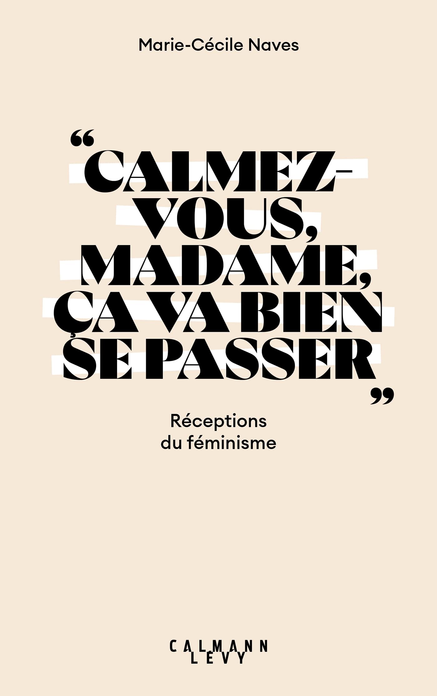 « Calmez-vous madame, ça va bien se passer » : Réceptions du féminisme