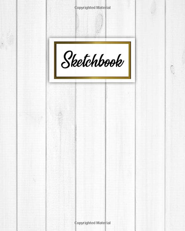 Sketchbook Pretty Notebook & Workbook for Class, Work or Home