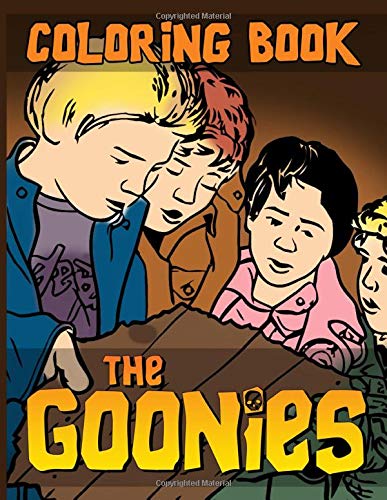 Goonies Coloring Book: Unofficial Goonies Adults Coloring Books Color ...