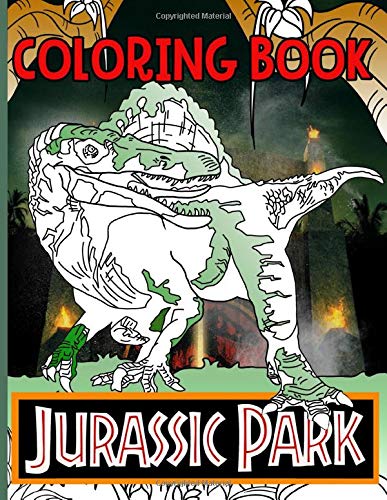 Jurassic Park Coloring Book: Color Wonder Relaxation Coloring Books For