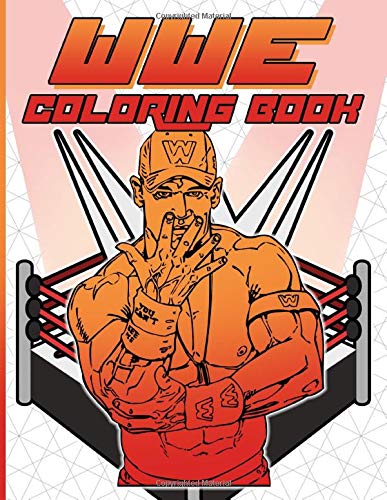 Wwe Coloring Book: Wwe Collection An Adult Coloring Book by Lucian ...