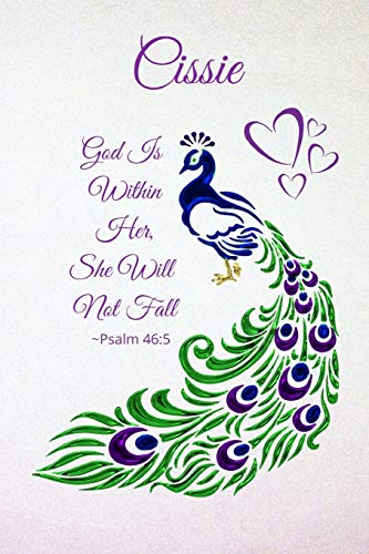 Cissie God Is Within Her She Will Not Fall Purple Lavender Peacock cissie-god-is-within-her-she-will-not-fall-purple-lavender-peacock