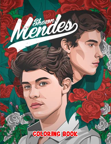 Shawn Mendes Coloring Book: Great Coloring Books For Adults And Kids by ...