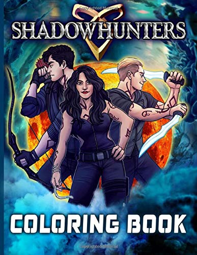 Shadowhunters Coloring Book: Stunning Coloring Books For Kid And Adult ...