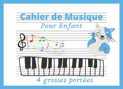 Cahier Musique Cahier De Musique - , Pour Les Cahier De Musique Avec Portée