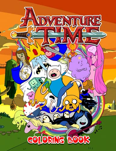 Adventure Time Coloring Book: Gift for Kids and Fans by Alexander ...