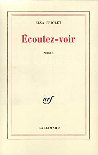 Écoutez-voir book cover