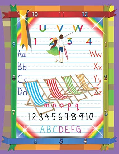 Pre Kindergarten Readiness Summer Alphabet Worksheets: Summer time ABC