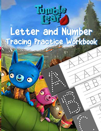 Tumble Leaf Letter And Number Tracing Practice Workbook: Great Activity ...