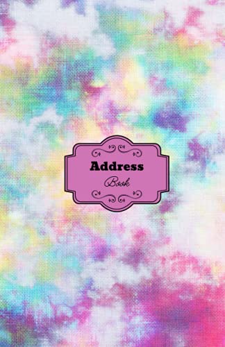 Address book.: Colorful pattern design small address book for purse ...