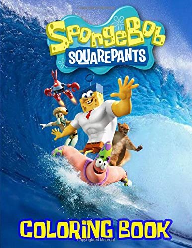 SpongeBob Coloring Book: SpongeBob's and friends adventures: 50+ high ...
