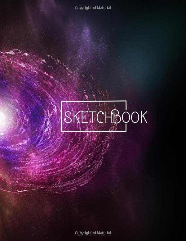 Sketchbook Galaxy Cover Sketchbook Large Notebook for Drawing