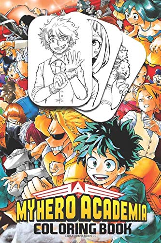 My Hero Academia Coloring Book: Super Edition My Hero Academia Coloring ...