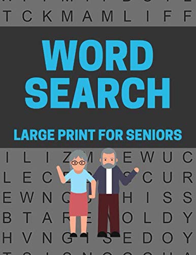 Word Search Large Print For Seniors: Word Search Puzzle Book For Adults ...