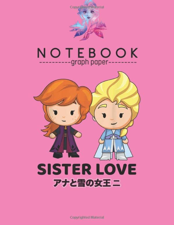 notebook-graph-paper-disney-frozen-2-elsa-and-anna-sister-love-disney