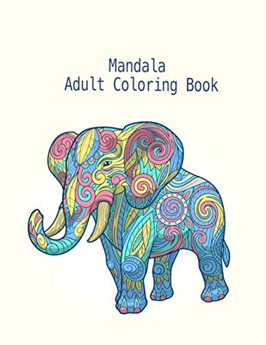 Mandala Adult Coloring Book: Cool coloring for adults with ostriches ...