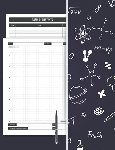 Laboratory Log Book | Lab Notebook for Graduate Student Researchers ...