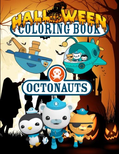 Octonauts Coloring Book For Halloween: Amazing Coloring Book For Kids And Adults With Many ...