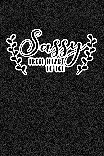 Sassy From Head To Toe: Black Leather Print Sassy Mom Journal / Snarky ...