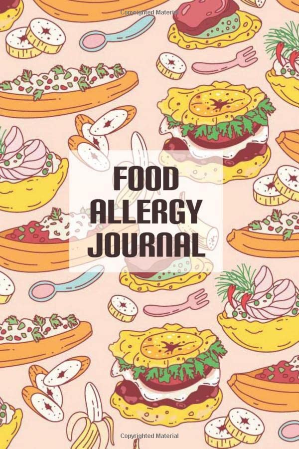 Food Allergy Journal Food Journal for People with Food Sensitivity. Daily Journal to Track