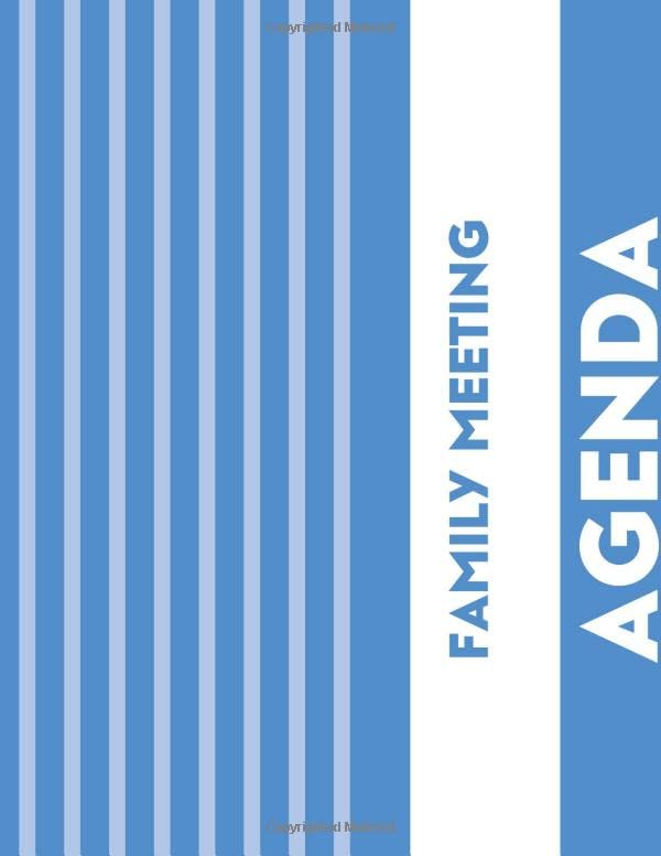 family-meeting-agenda-keepsake-notebook-for-taking-minutes-family