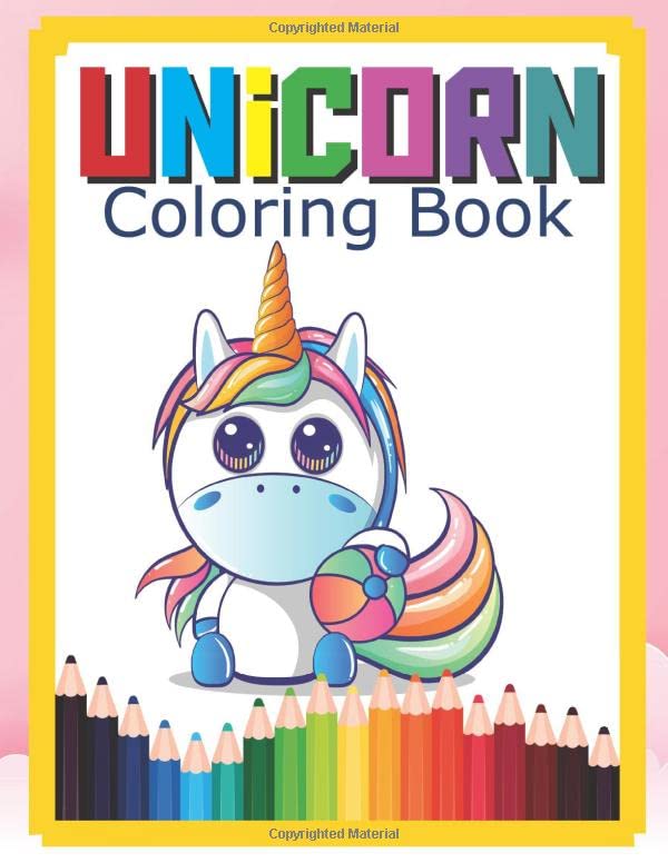 Unicorn Coloring Book: My Little Coloring For Children,tweens And Teenagers For Kids Ages 4-19 ...