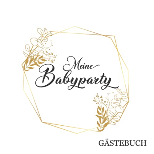Gästebuch Für Die Babyparty – Mit Fragen & Platz Für Fotos, Boho-Design