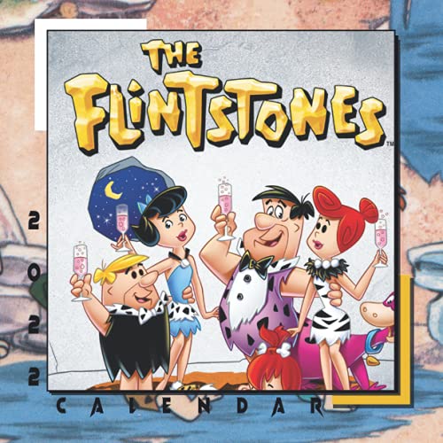 The Flintstones Calendar 2022 12 Months of Perfect Graphics For T