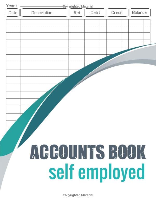 Accounts Book Self Employed Record and ExpensesSimple