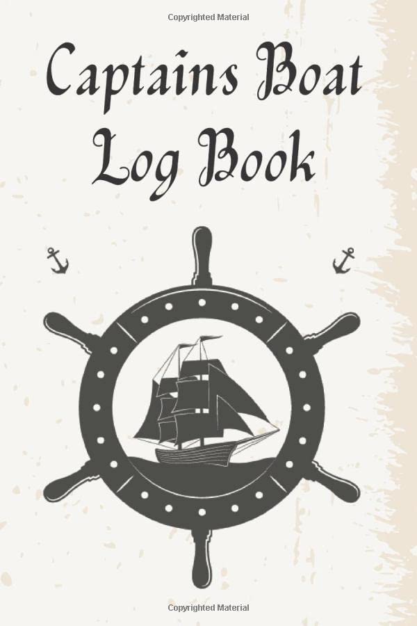 Captain Boat Log Book journal log book to Record Boat and Trip
