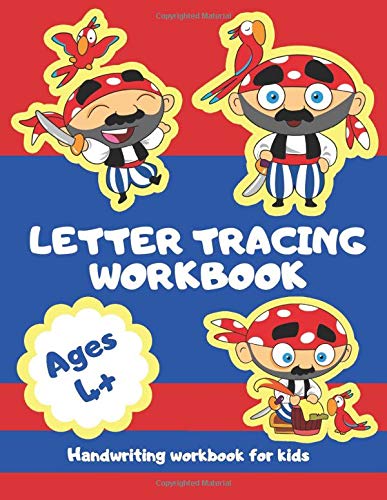 Letter Tracing Workbook, Activity Book For Kindergarten and Preschool ...