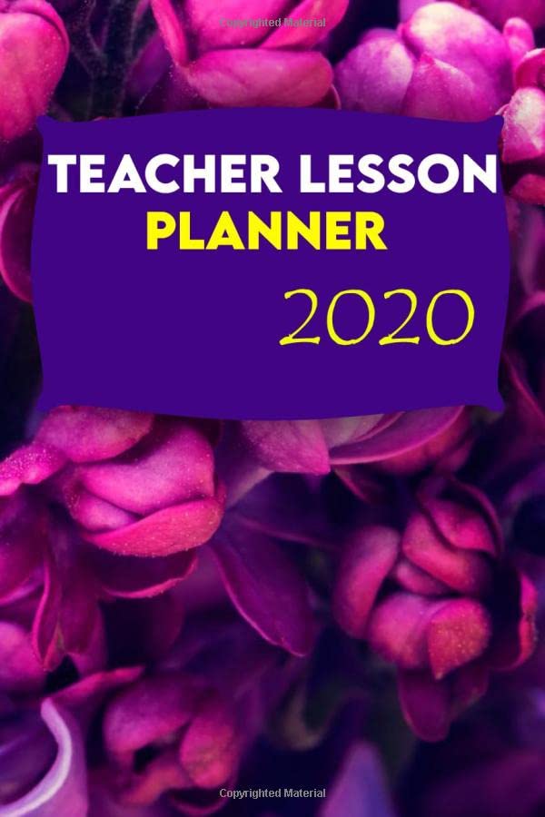 Teacher Lesson Planner Weekly and Monthly Agenda Calendar Academic