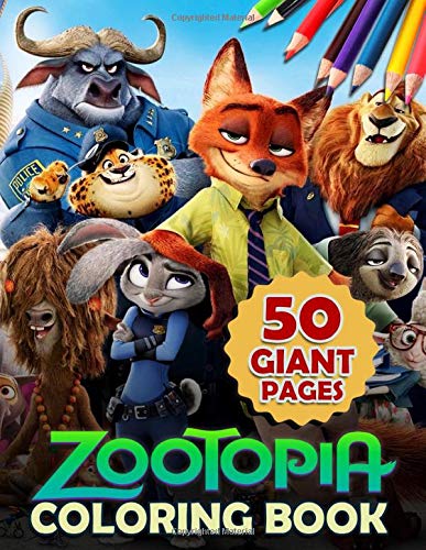 Zootopia Coloring Book Great Coloring - 84721371