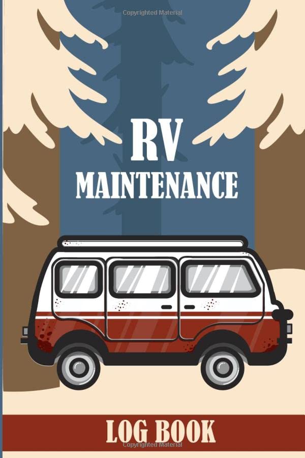 RV Maintenance Log Book Simple RV Repair And Maintenance Record Book