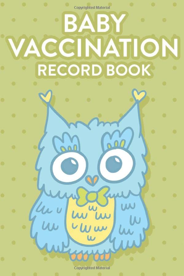 Baby Vaccination Record Book A Log Book For Your Baby's Medical