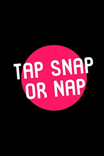 Tap Snap or Nap Black Belt Master Funny Combat Sports Writing Ruled