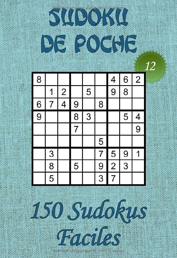 Lot De 4 Livres Sudoku Format A5 – Parfaits Pour Les Voyages Et Les Temps D’attente