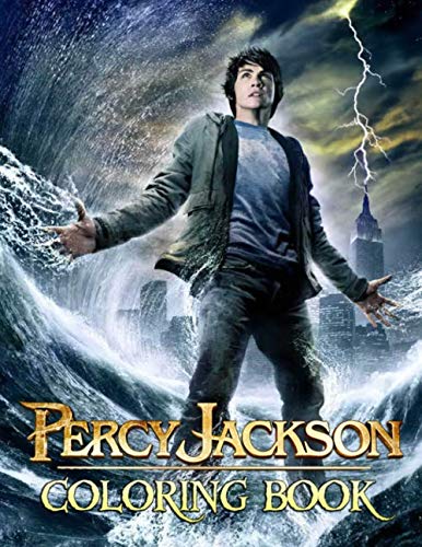 Percy Jackson Coloring Book: Great Coloring Book For Kids And Adults