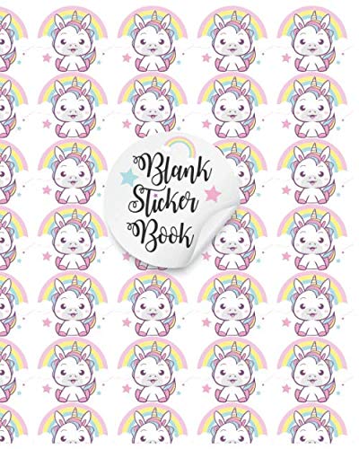 Unicorn Blank Sticker Book: Unicorn Blank Sticker Book. Sticker Books ...