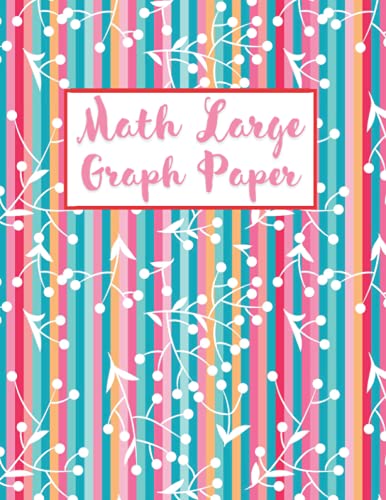 graph paper for multiplication: Graph paper for kids Large 1/2 Inch ...