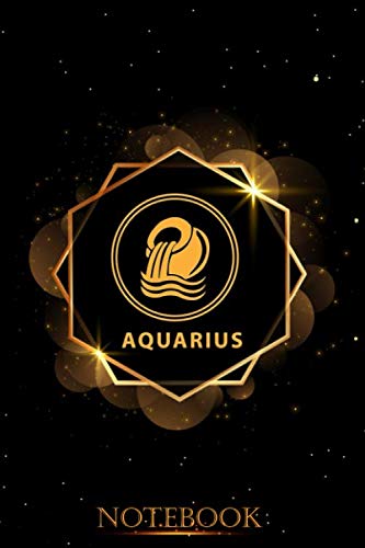 AQUARIUS – Notebook: Attractive Horoscope Journal - Zodiac Notebook - A ...