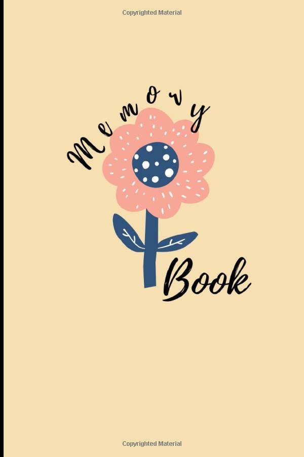 Memory Book A Memory Book For Baby And Mom. First Year Of Milestone. A