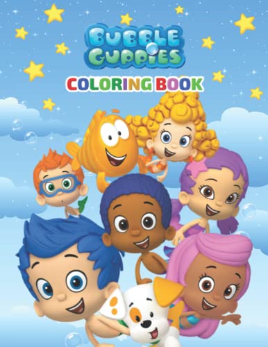 Bubble Guppies Coloring Book: 30 images, For Kids and Adults by Julia